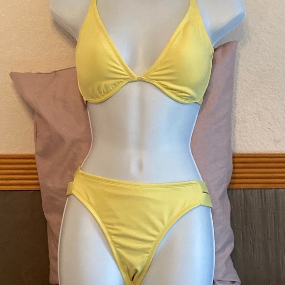 Yellow String Bikini - Picture 8 of 8